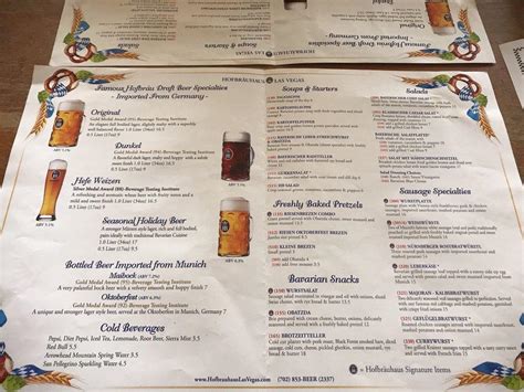 hofbrauhaus las vegas|hofbrauhaus menu with prices.